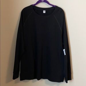 Old Navy Black Sweatshirt Size XXL